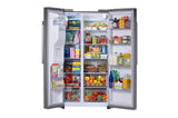 27 cu. ft. Standard-Depth, Side-by-side Refrigerator, with Ice and Water and Bar Handle Design