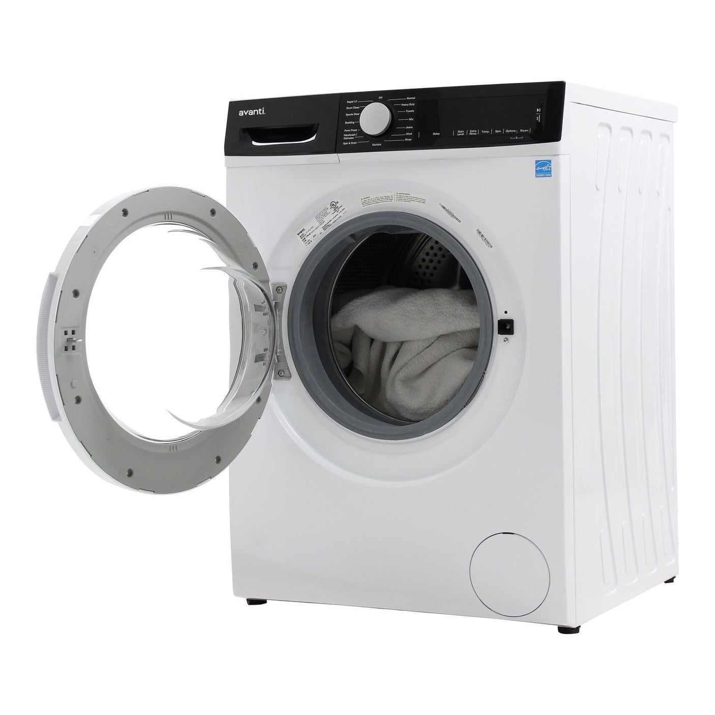 Avanti Front Load Washer - White / 2.2 cu. ft.