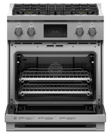 30" Series 9 Professional Dual Fuel 4 Burner Self-Cleaning Range