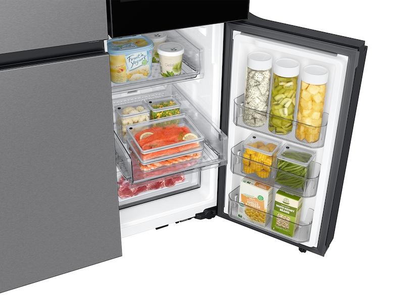 Bespoke 4-Door Flex™ Refrigerator (29 cu. ft.) with AI Family Hub™+ and AI Vision Inside™ in Stainless Steel