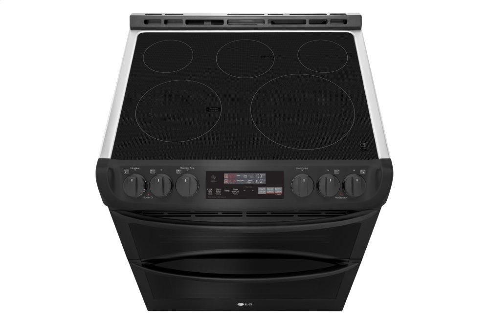 7.3 cu. ft. Smart wi-fi Enabled Electric Double Oven Slide-In Range with ProBake Convection® and EasyClean®