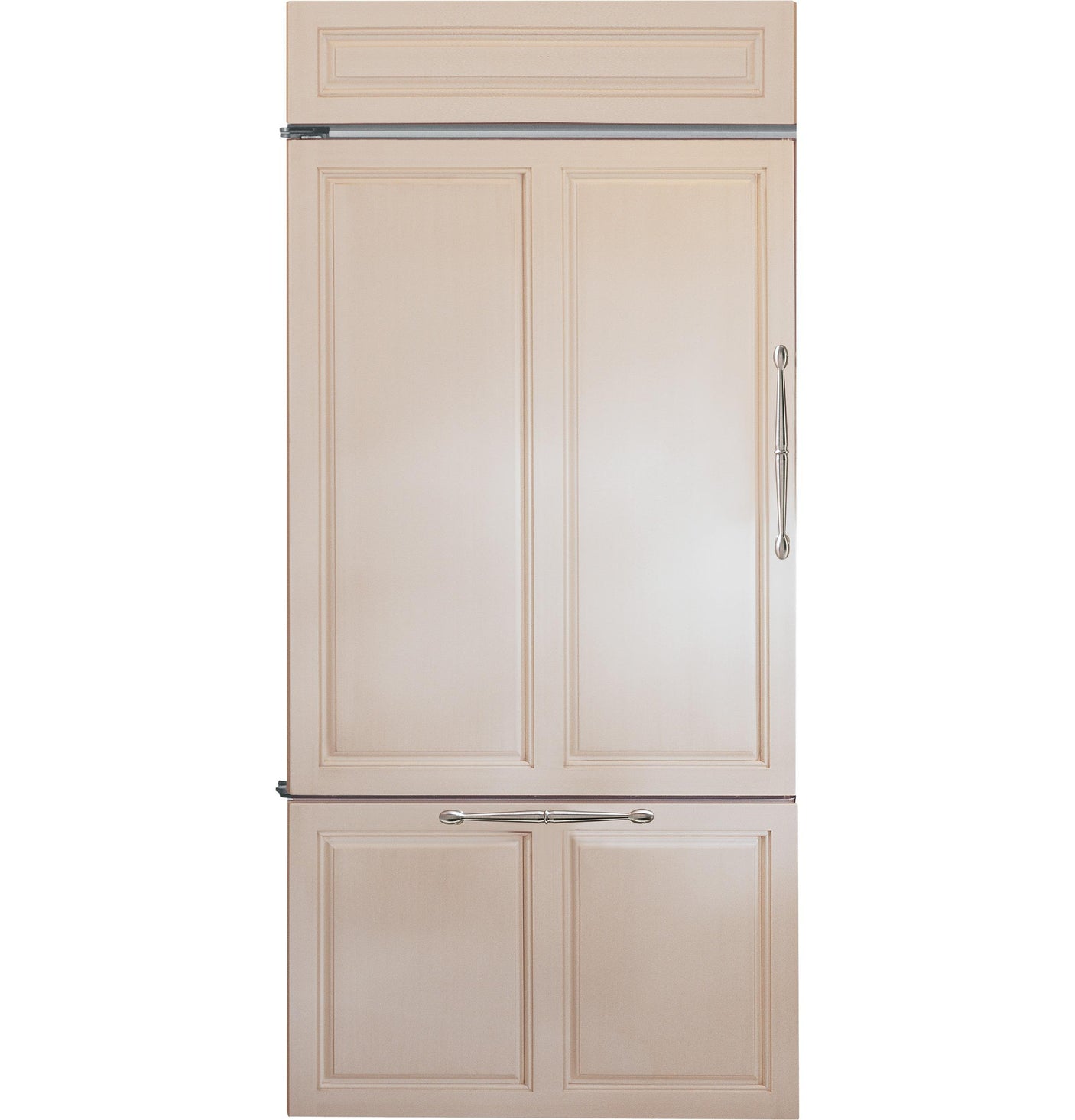 Monogram 36" Panel-Ready Built-In Bottom-Freezer Refrigerator - Left Hinge