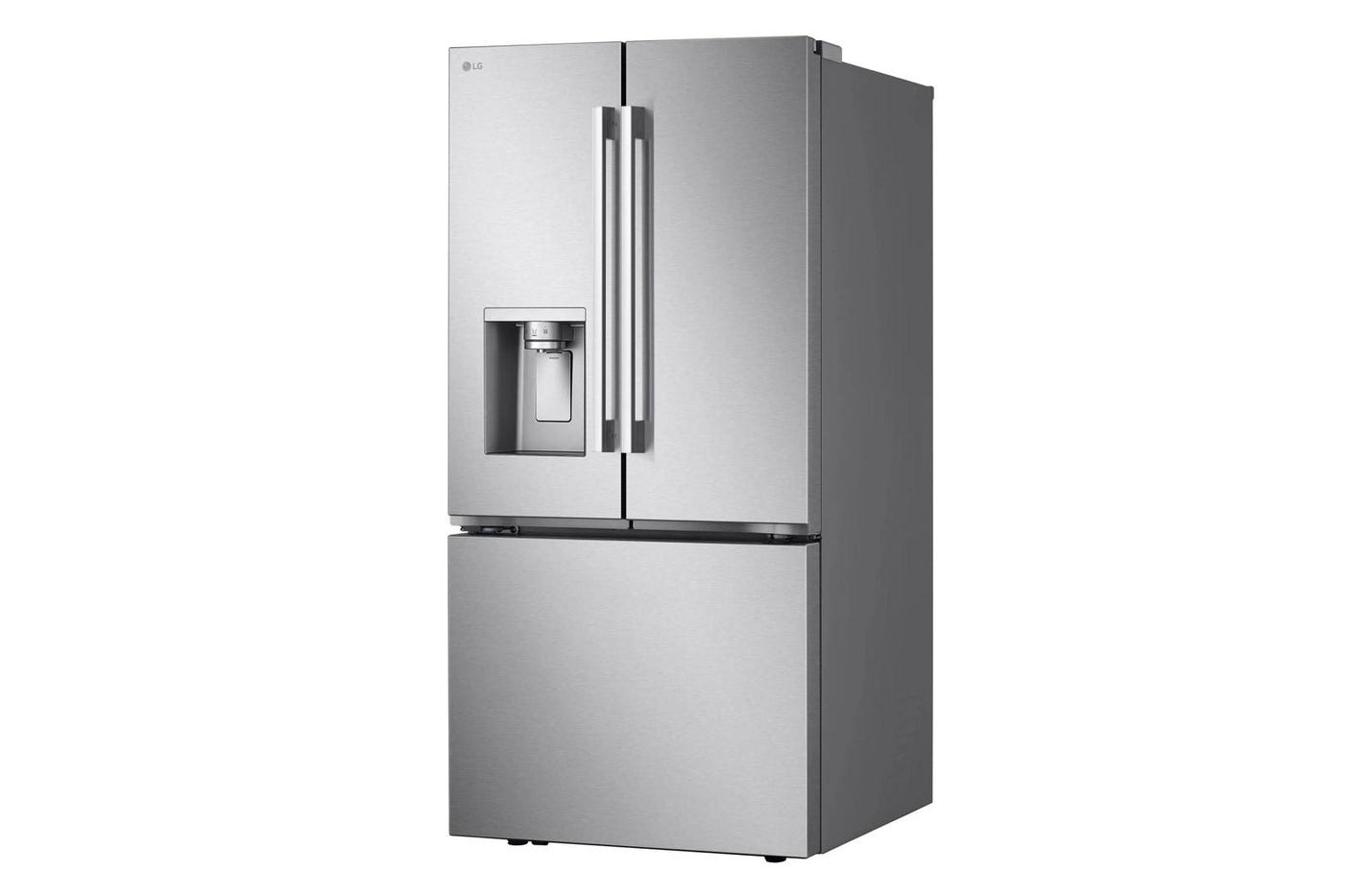 20 cu. ft. 3-Door French Door, Counter-Depth MAX™ Refrigerator with Hybrid Handles