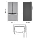 29 cu. ft. Smart French Door Refrigerator