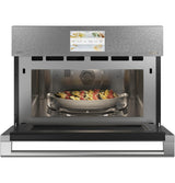 Café™ 27" Smart Five in One Oven with 120V Advantium® Technology in Platinum Glass