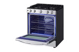 5.8 cu. ft. Gas Slide-in Range with EasyClean®