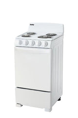 Danby 20" Wide Electric Range in White