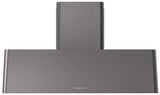 Nostalgie 48 Inch Matte Graphite Wall Mount Convertible Range Hood