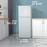 Danby 10.0 cu. ft. Apartment Size Fridge Top Mount in White