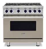 36" Sealed Burner Gas Range - VGR7362 Viking 7 Series