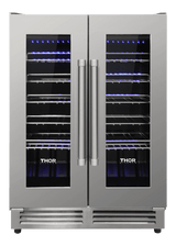 Thor Kitchen 42 Bottle Dual Zone Built-in Wine Cooler - Model Twc2402