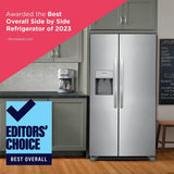 Frigidaire 26 Cu. Ft. 36" Standard Depth Side by Side Refrigerator