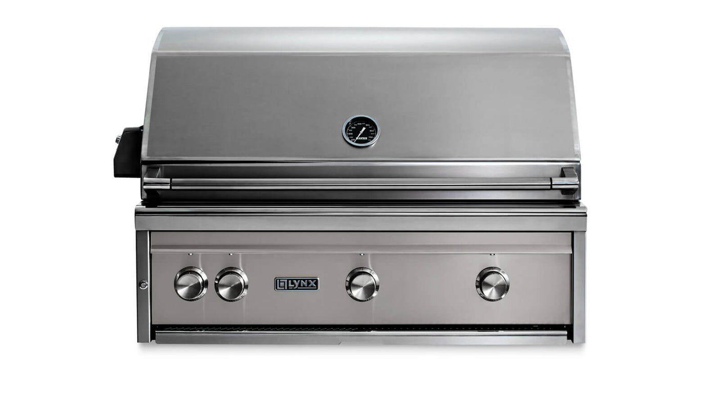 36" Built-In Grill - All Trident™ w/ Rotisserie - Limestone