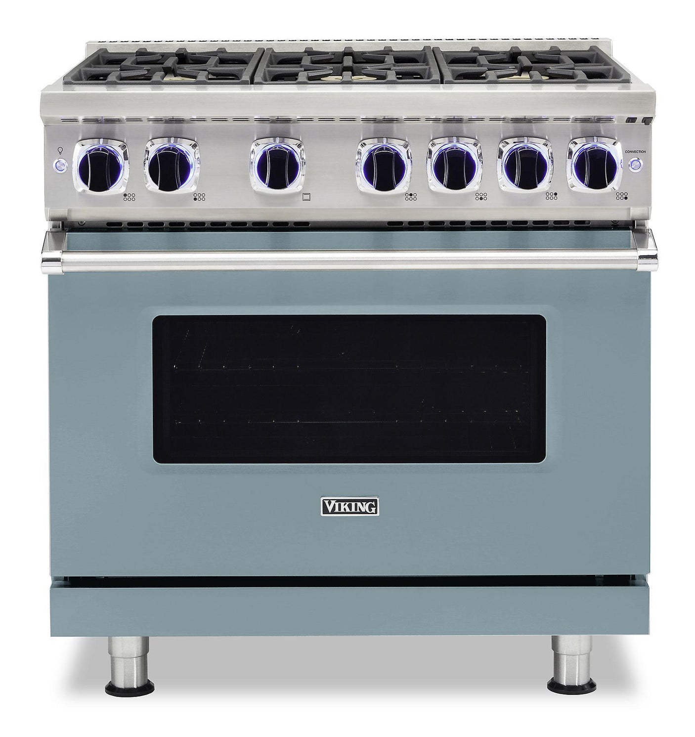 36" Sealed Burner Gas Range - VGR7362 Viking 7 Series