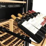 24 Inch Dual Zone Wine Cooler, 162 Wine Bottle Capacity - Model Twc2403di