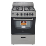 Avanti 24" Compact Gas Range Oven - Stainless Steel / 2.6 cu. ft.