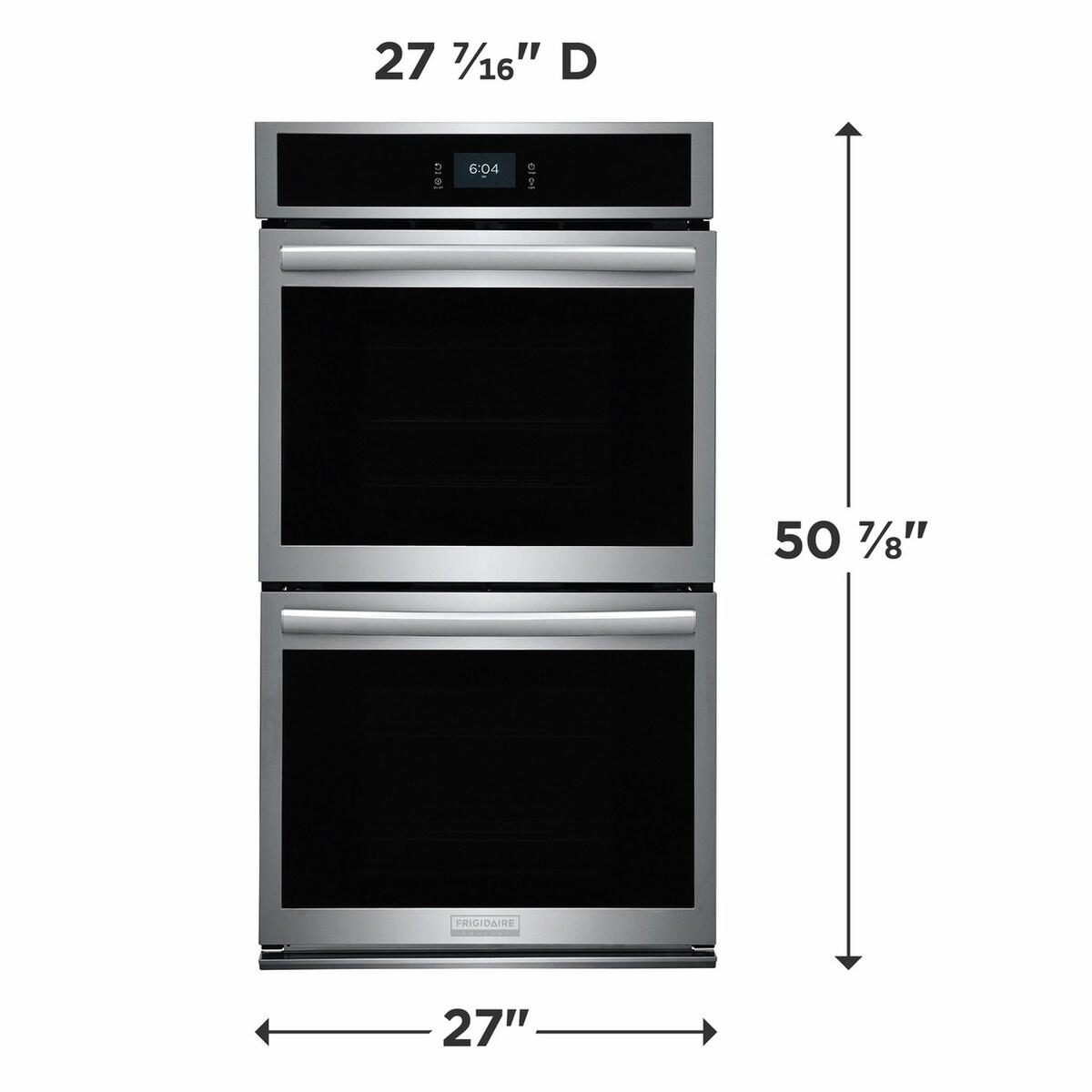 Frigidaire Gallery 27" Double Electric Wall Oven with Total Convection