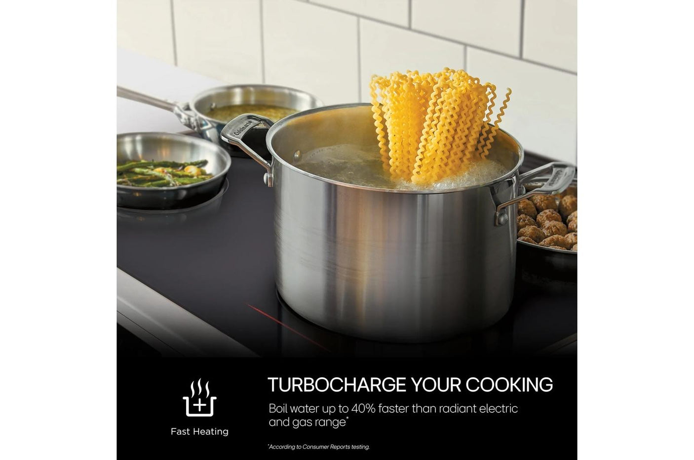 30" Smart Induction Cooktop with UltraHeat™ 5.0kW Element