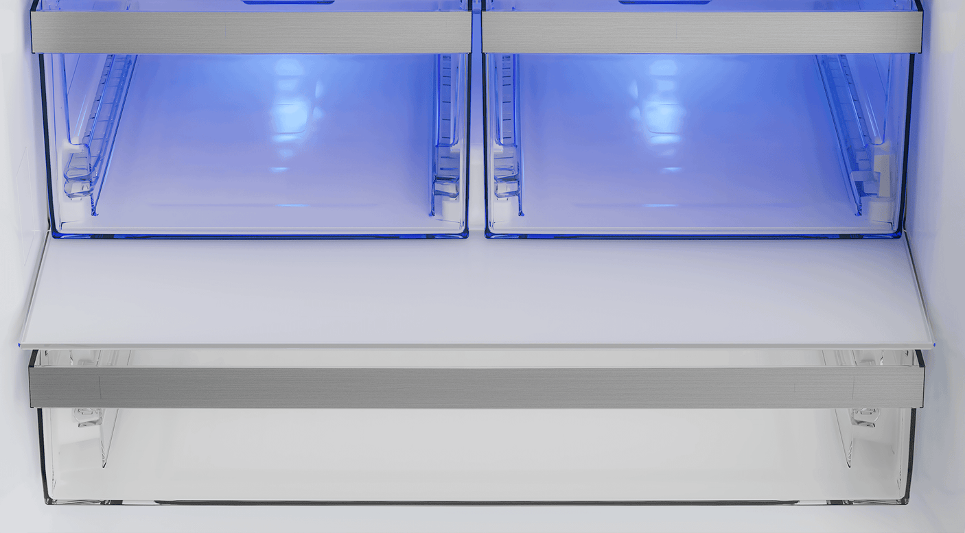 30" Counter-Depth French Door Refrigerator with Ice Maker