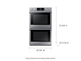 30" Smart Double Wall Oven with Flex Duo™ in Stainless Steel