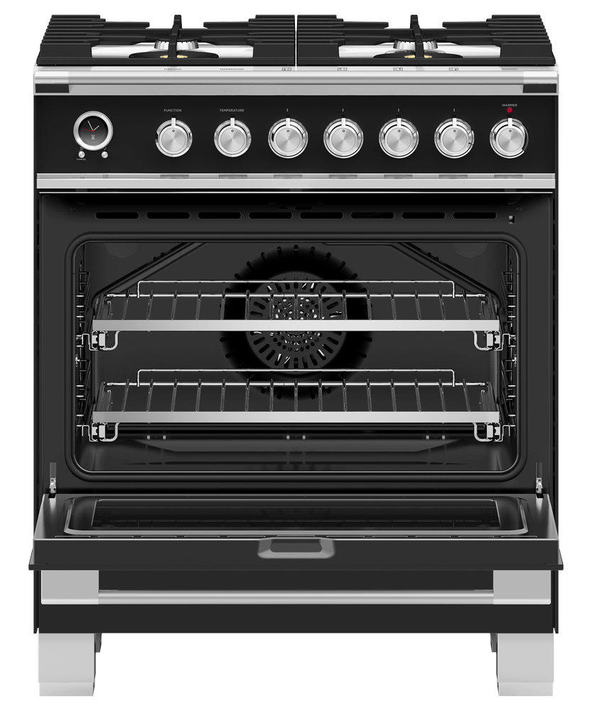 30" Series 9 Classic 4 Burner Dual Fuel Self-Cleaning Range