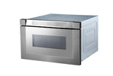 24" Built-In Microwave Drawer - Silver Mirror Finish