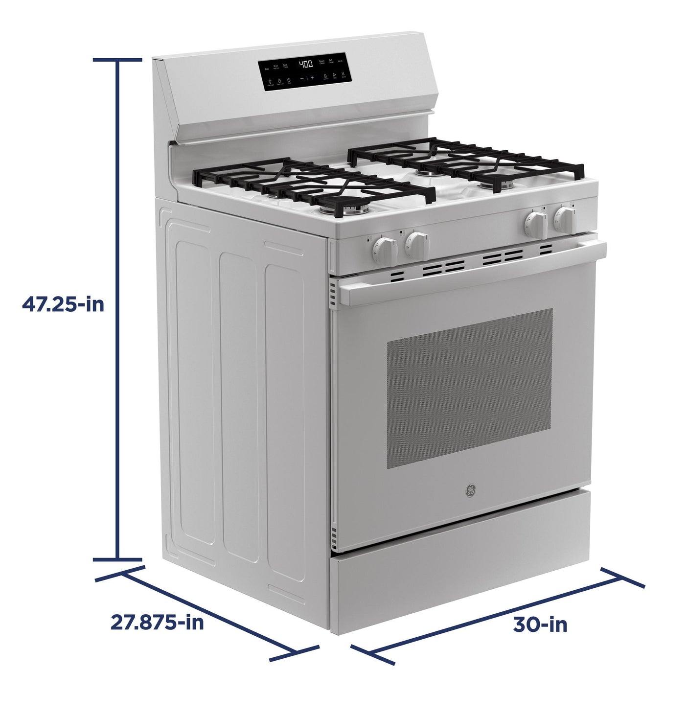 GE® 30" Free-Standing Gas Range