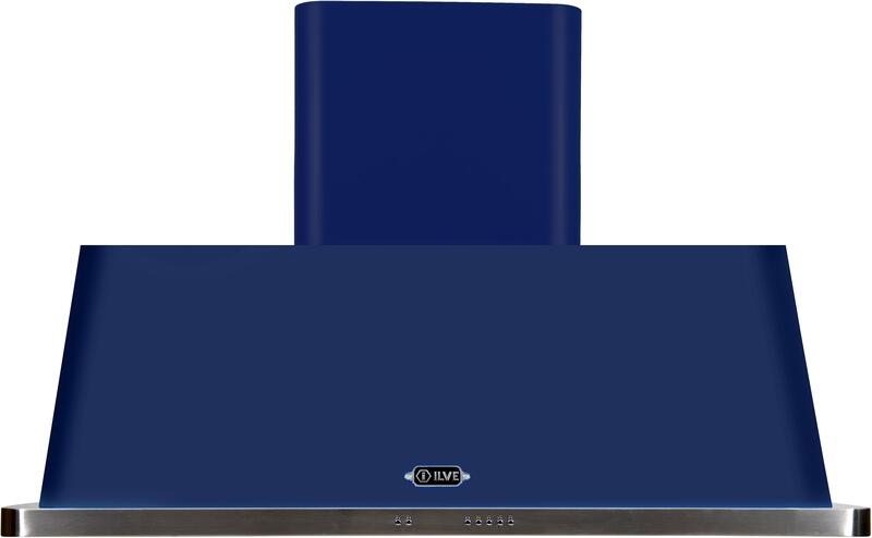 Majestic 48 Inch Blue Wall Mount Convertible Range Hood