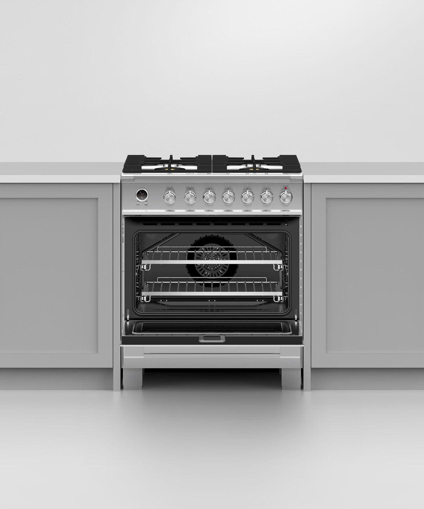 30" Series 9 Classic 4 Burner Dual Fuel Self-Cleaning Range