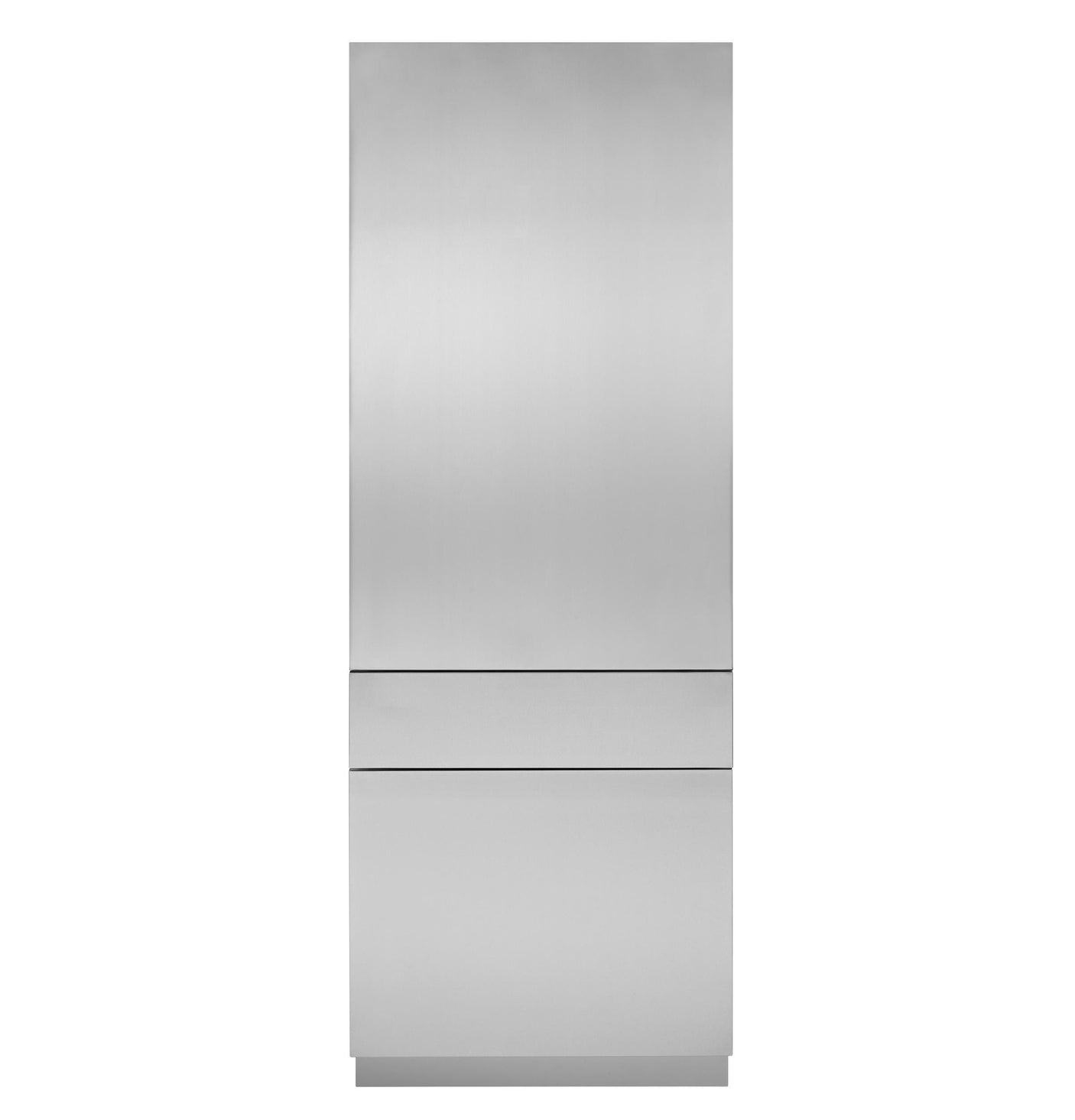 30" Integrated Refer SS Solid Door, 84" Opening -3/4", LH