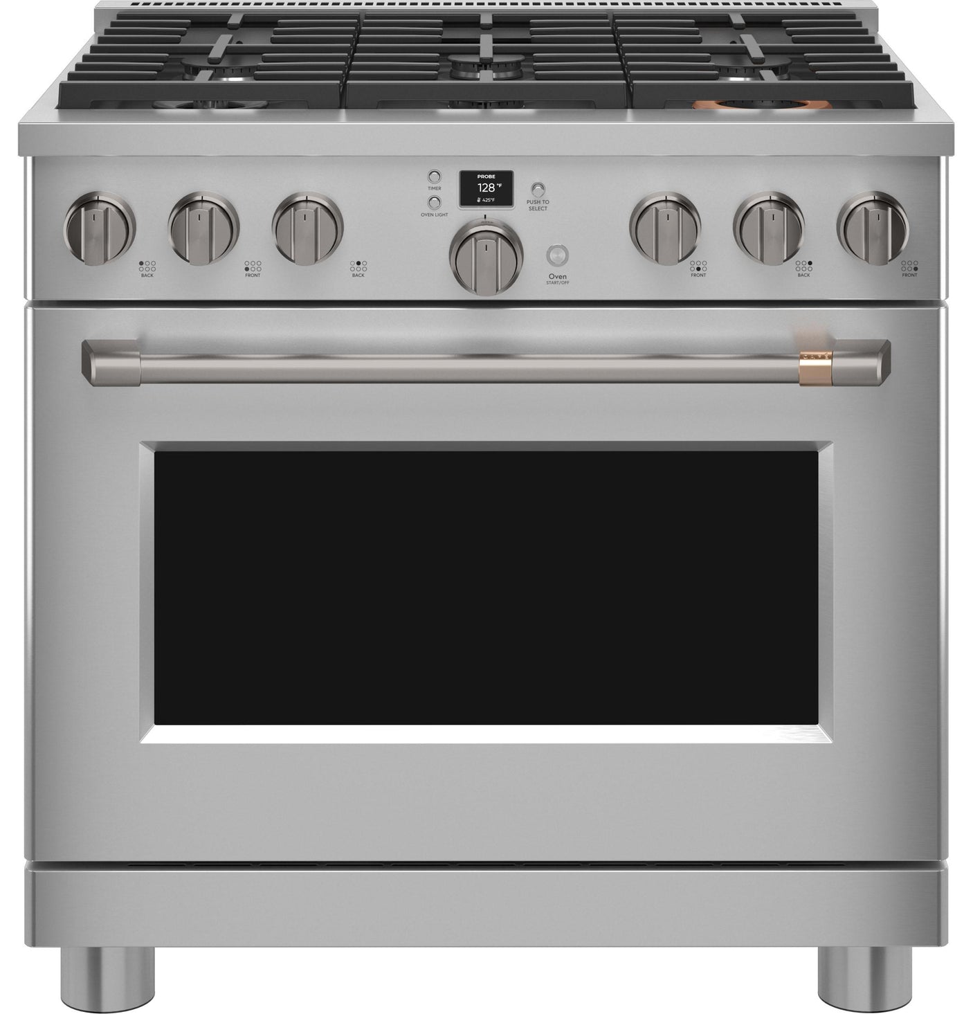 Café™ 36" Smart Dual-Fuel Commercial-Style Range with 6 Burners (Natural Gas)