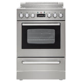 Avanti ELITE Series 24" Electric Range Oven - Stainless Steel / 2.3 cu. ft.