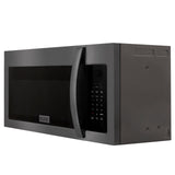 ZLINE Over the Range Convection Microwave Oven with Modern Handle and Color Options (MWO-OTR) [Color: Black Stainless Steel]