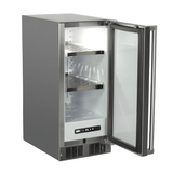 15-In Outdoor Built-In Refrigerator with Door Style - Stainless Steel