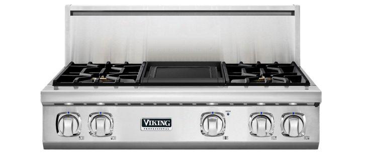 36" 7 Series Gas Rangetop, Natural Gas