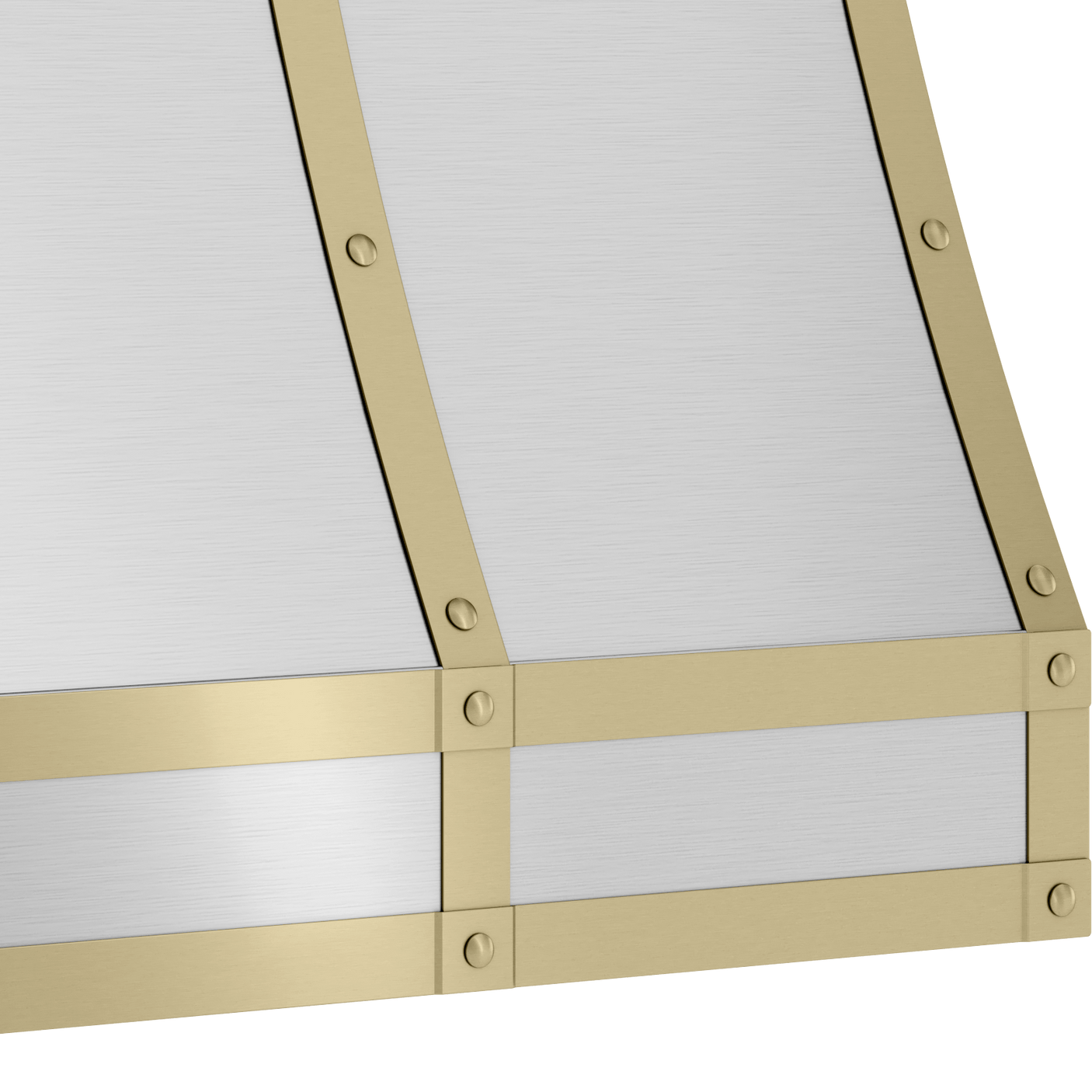 Duct Cover Banding Kit, 36in x 12in, Satin Gold