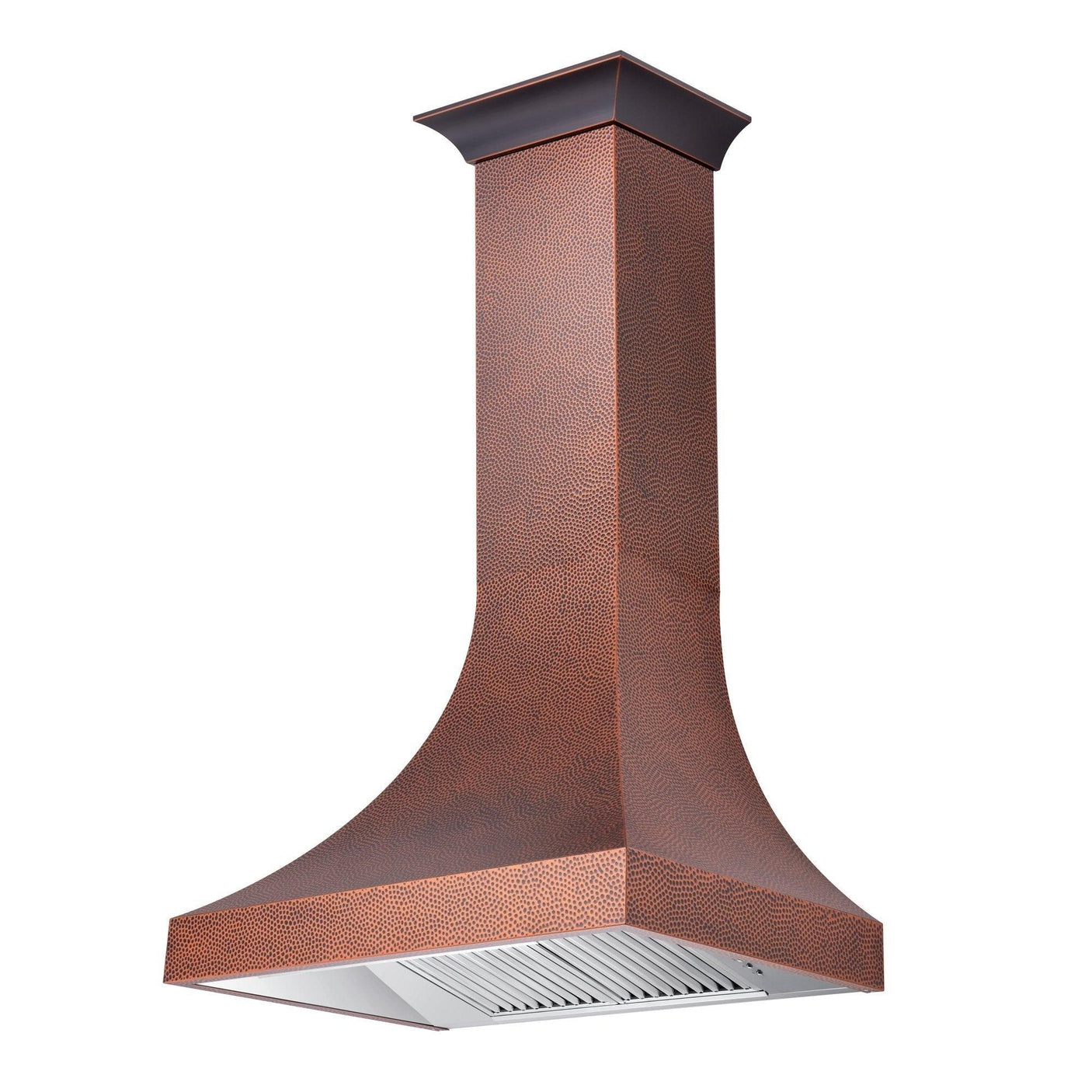 ZLINE Designer Series Hand-Hammered Copper Finish Wall Range Hood (8632H)