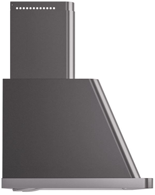 Majestic 60 Inch Matte Graphite Wall Mount Convertible Range Hood