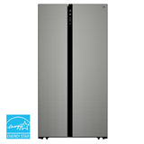 Avanti 15.6 cu. ft. Side-by-Side Apartment Size Refrigerator - Stainless Steel / 15.6 cu. ft.