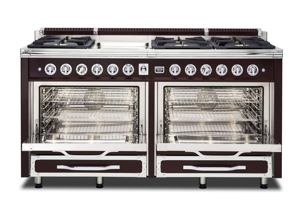 66"W. Tuscany Range - TVDR660 Bordeaux finish has been discontinued. See dealer for stock.