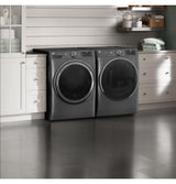 GE® ENERGY STAR® 7.8 cu. ft. Capacity Smart Front Load Electric Dryer with Steam and Sanitize Cycle