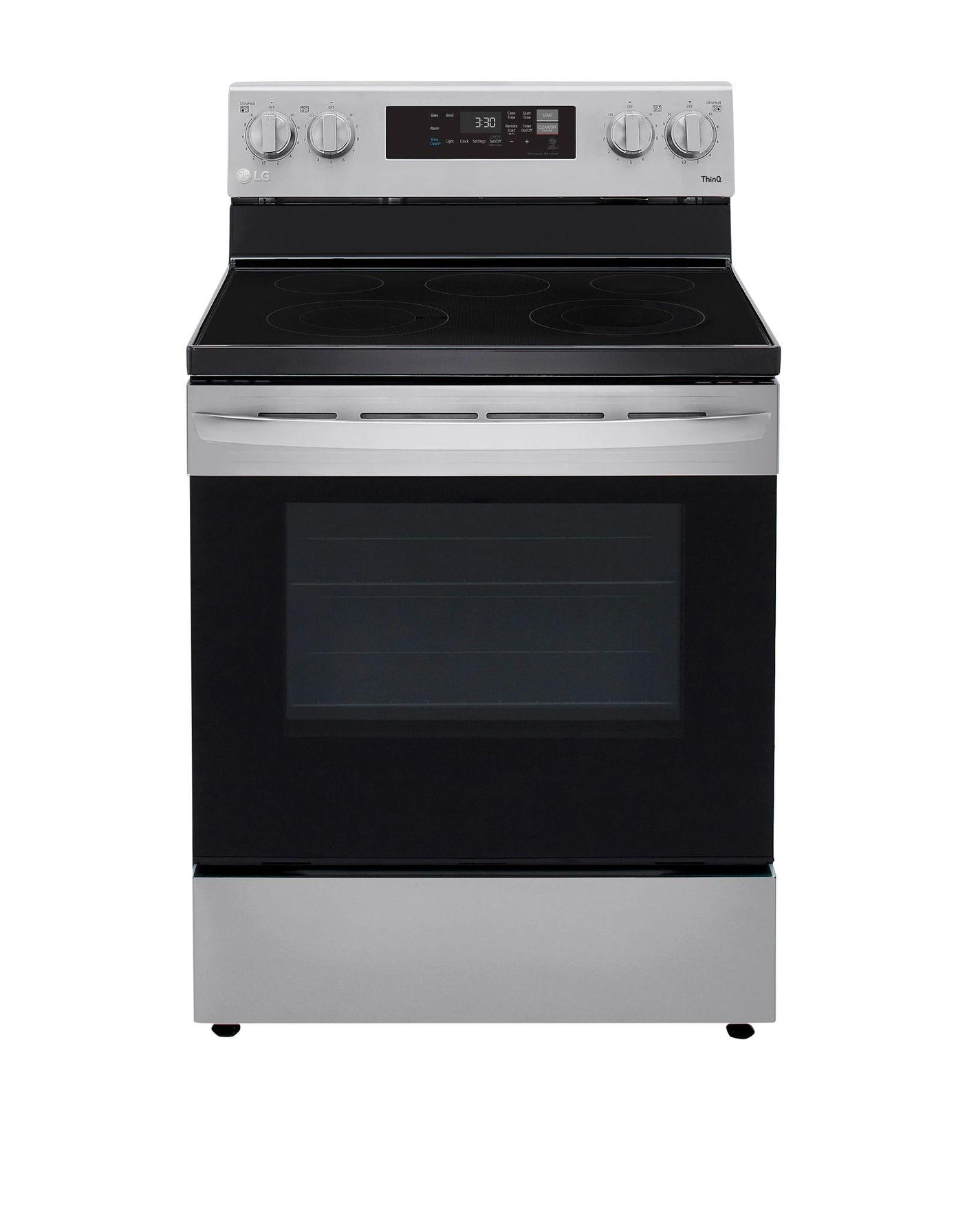 6.3 cu ft. Smart Wi-Fi Enabled Electric Range with EasyClean®