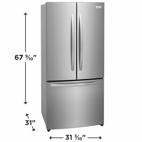 Frigidaire 17.6 Cu. Ft. Counter-Depth French Door Refrigerator