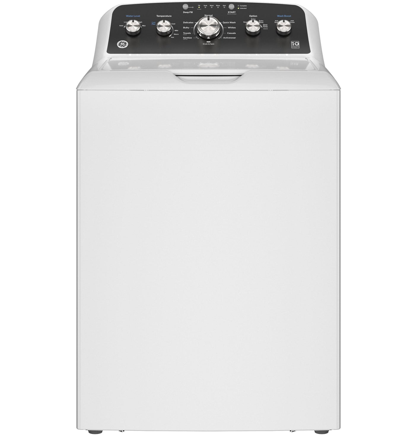 GE® 4.5 cu. ft. Capacity Washer with Stainless Steel&#x00A0;Basket, Cold&#x00A0;Plus and Wash Boost&#x200B;