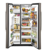 GE® 21.8 Cu. Ft. Counter-Depth Side-By-Side Refrigerator