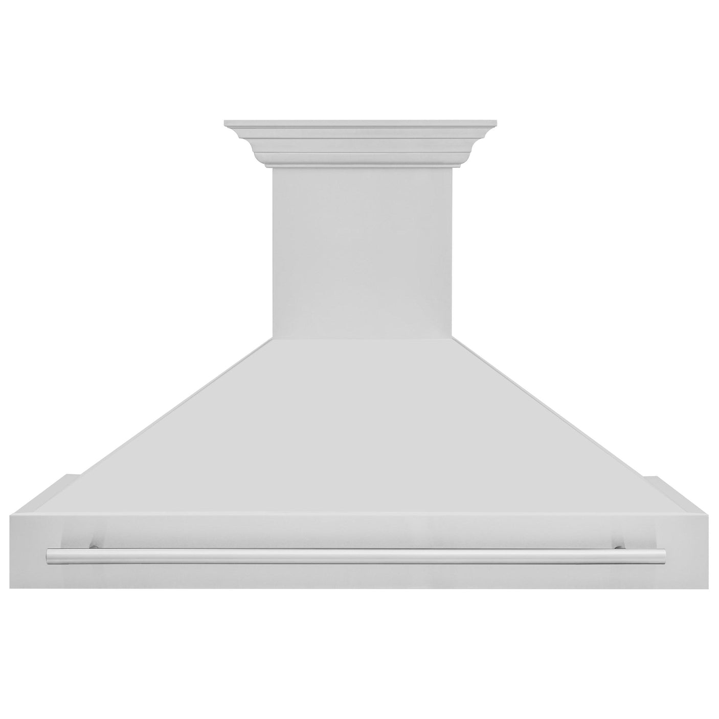 ZLINE 48 in. Stainless Steel Range Hood with Stainless Steel Handle (8654STX-48) [Color: Red Matte]