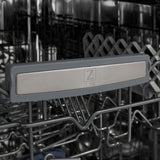 ZLINE 18" Tallac Series 3rd Rack Top Control Dishwasher in Custom Panel Ready with Stainless Steel Tub, 51dBa (DWV-18)