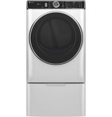 GE Profile™ 7.8 cu. ft. Capacity Smart Front Load Gas Dryer with Steam and Sanitize Cycle