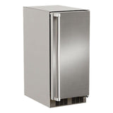 15-In Outdoor Built-In Clear Ice Machine For Gravity Drain Applications with Door Style - Stainless Steel