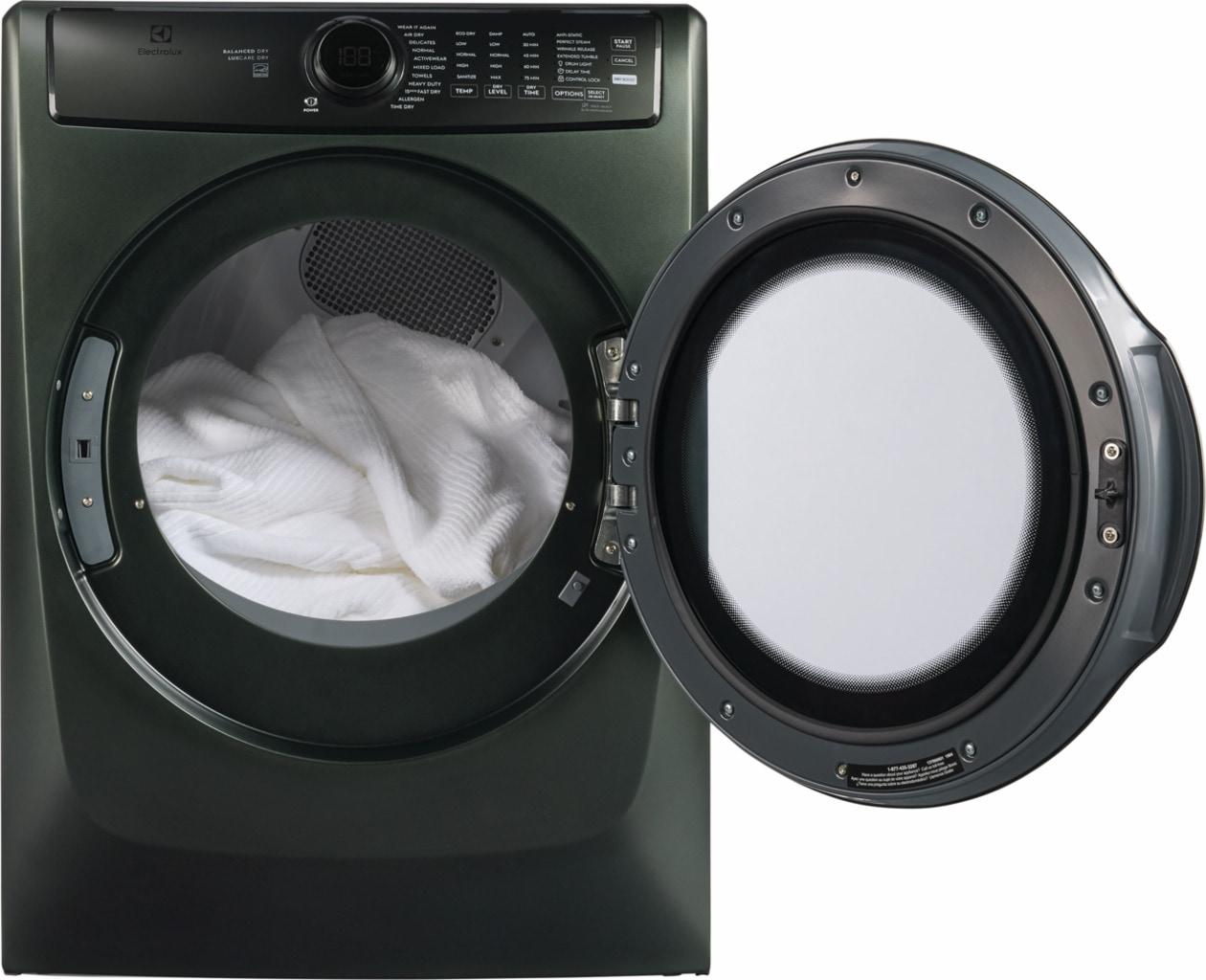 Electrolux Front Load Perfect Steam™ Electric Dryer with Balanced Dry™ and Instant Refresh - 8.0 Cu. Ft.